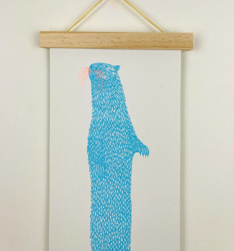 Long Otter Print - Sprouts of Bristol