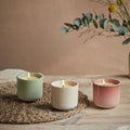 Orange Blossom Candle in Cream Garden Path Ceramic Pot - Sprouts of Bristol