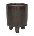 Pisa Reactive Glaze Planter in Mocha - Sprouts of Bristol