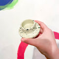 Putty Terrazzo Jesmonite Tea Light Candle Holder - Sprouts of Bristol