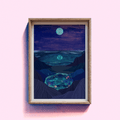 Rockpools Giclee Art Print - Sprouts of Bristol