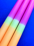 TEQUILA SUNSET - Dip Dye Dinner Candle Trio - Sprouts of Bristol