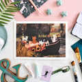 The Cats of Shalott Art Print - Sprouts of Bristol